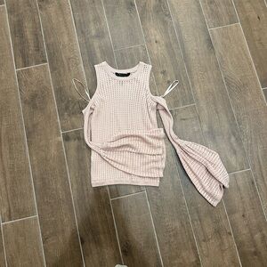 Bcbg Pink Knit Top